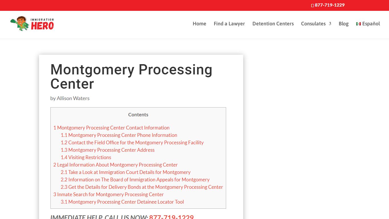 Montgomery Processing Center - ICE Detention Centers